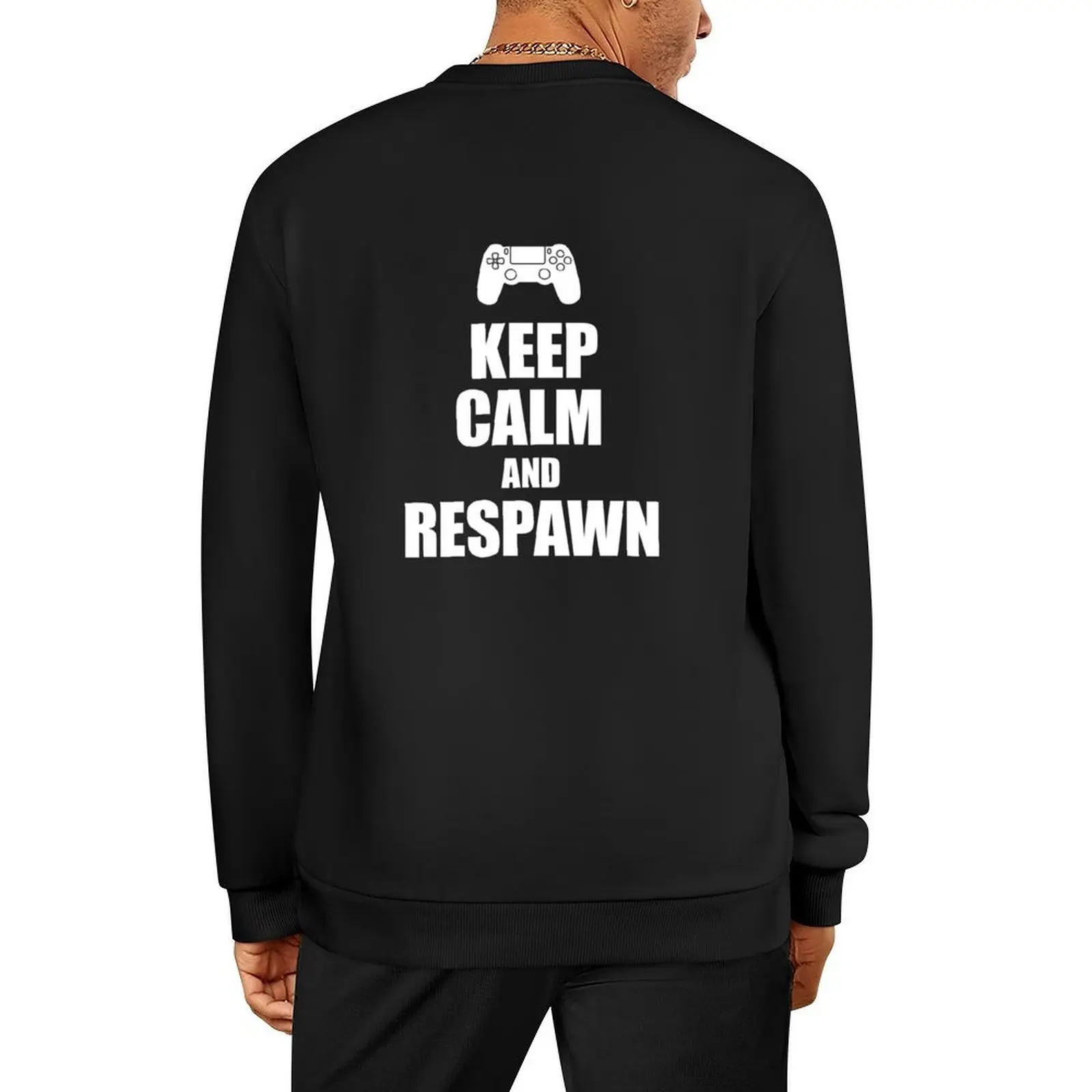 

Gamer, Keep calm and respawn Pullover male clothes korean clothes men's coat winter clothes men sweatshirt