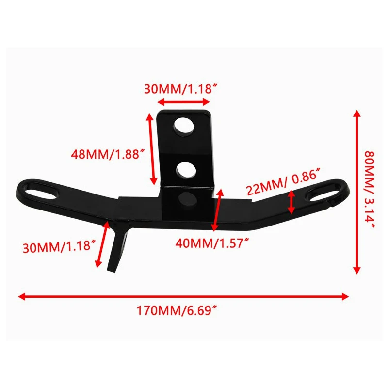 High Voltage Package Side Shift Bracket for Harley 883 1200 48 Bracket Side Frame Igniter Bracket Modification 883 1200 48