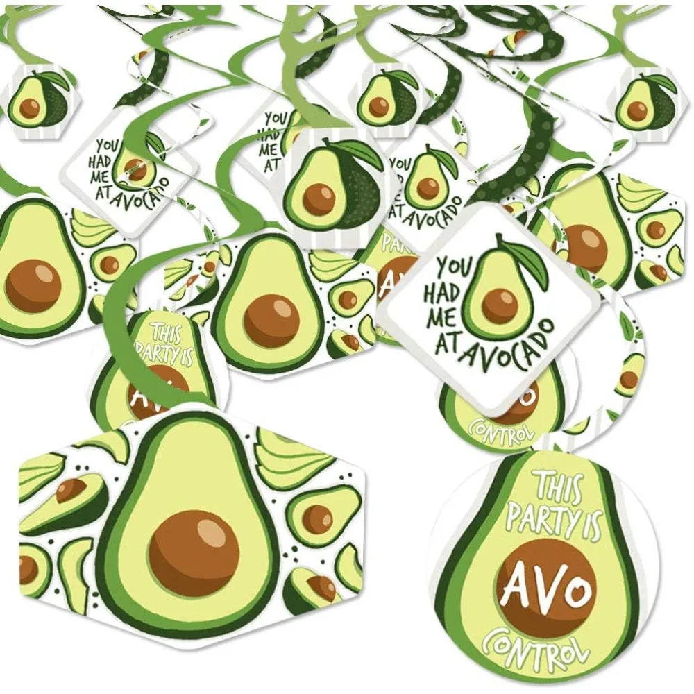 

Happiness Big Hello Avocado - Carnival Party Ornaments - Party Decoration Vortex -