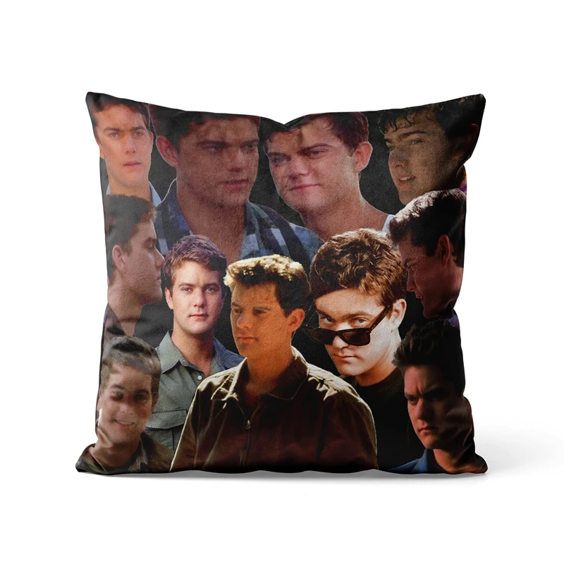 Gaslight Gatekeep Girlboss Joshua Jackson Collage Throw Pillow Covers Cushion Cases Pillowcases for Sofa 45cm x 45cm