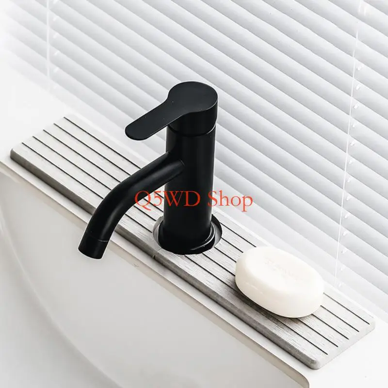 Q5WD Pair Of 60cm Straight Channel Silicone Diatomite Bathroom Countertop Pad