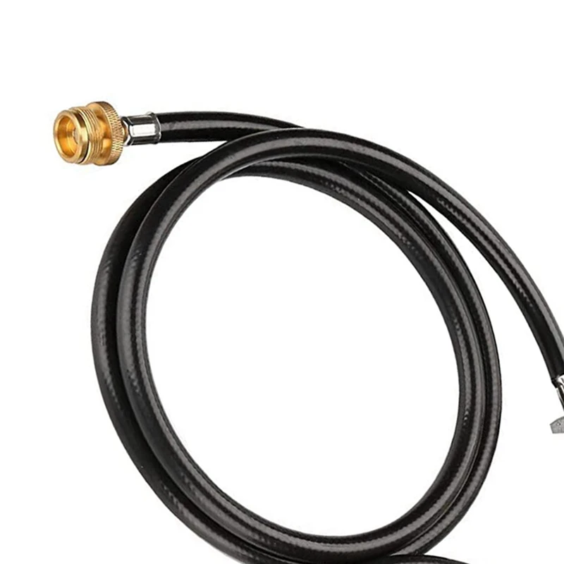 Tubo de conexión bifurcado de alta presión Qcc, Control de válvula de aguja, tipo Y, 350Psi, 5 pies, 60 pulgadas, 152Cm