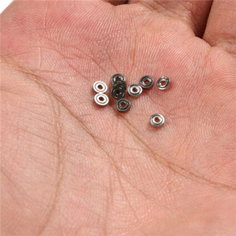 【Alleenoday!】30 stuks 681ZZ miniatuur mini-kogellagers metaal open microlager 1X3x1mm
