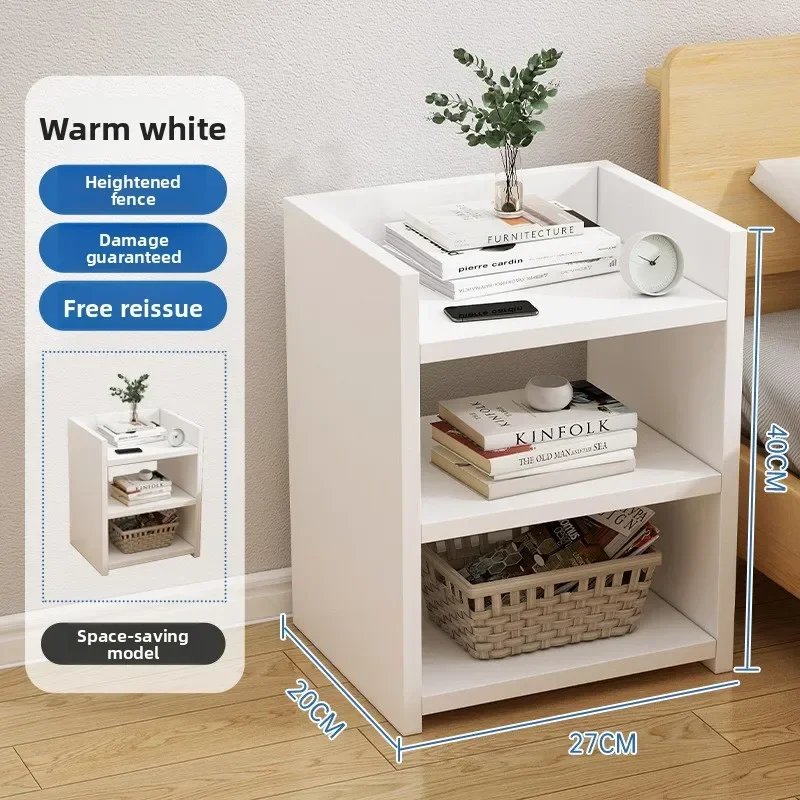 Multi-functional Bedside Table Simple Household Bedroom Bedside Locker Storage Rack With Drawers Creative Lockersturdy Durable