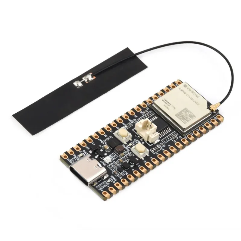 Waveshare ESP32-C5-Pico Dev Board, 2.4G&5G Dual Band WiFi 6, 240MHz MCU, 4MB Flash, 384KB SRAM, Supports WiFi 6 / Bluetooth 5