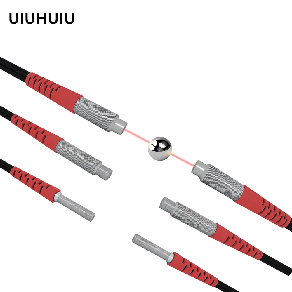 

Fiber Optic Sensor Probe Proximity Switch M3 M4 M6 Through Beam Infrared Photoelectric Position Sensing Industrial Automation