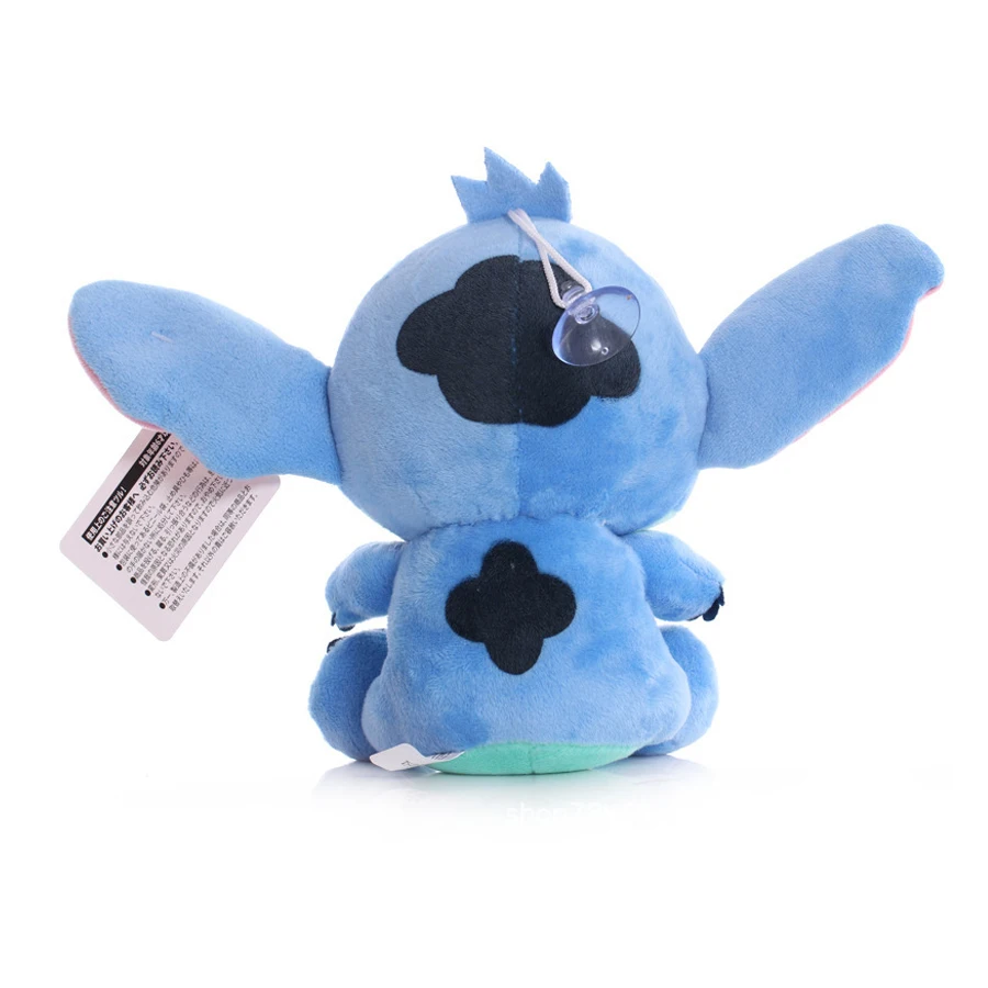 Disney-figura de felpa de Lilo y Stitch para niños, juguete de costura de felpa, Bolsa Escolar, regalo de cumpleaños, 20cm