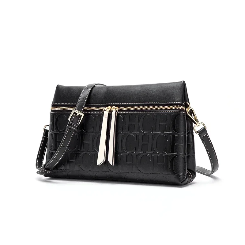 

Сумка через плечо CH с тиснением и принтом, многофункциональная, с несколькими отделениями, для повседневного использования, на плечо или в руке, выпуск 2025 года