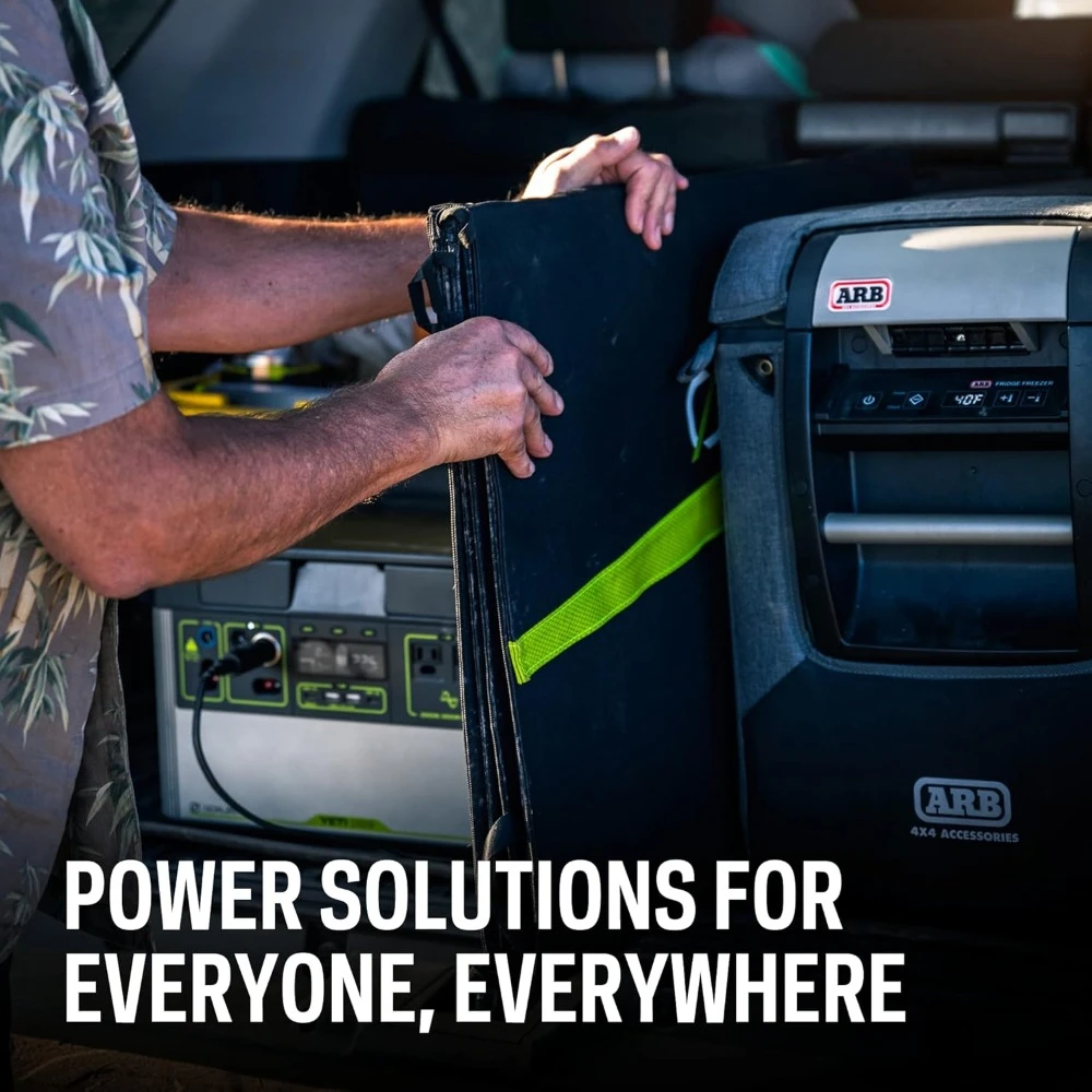 Panel Surya Portabel Monokristalin 100 Watt