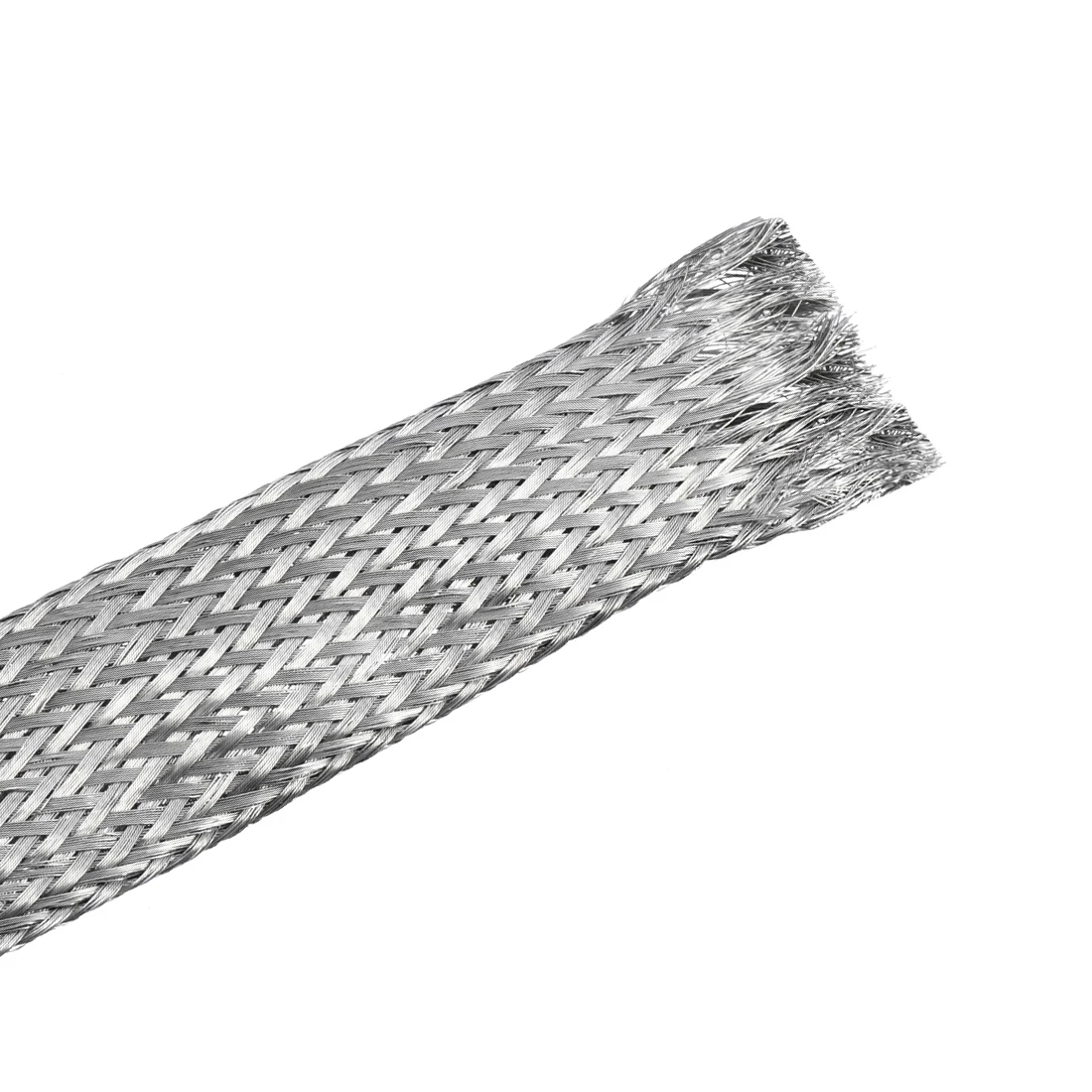 

uxcell 3.3Ft - 41/64 Inch 304 Stainless Steel Sleeving Expandable Hose Cover