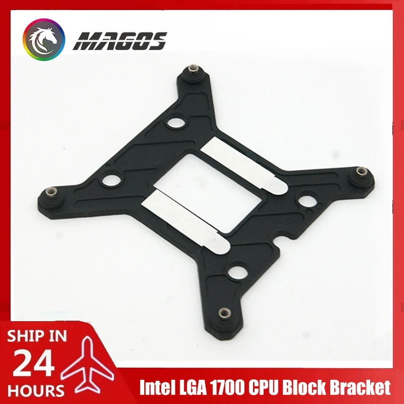 

Intel LGA 1700 CPU Block Bracket for Computer Water Cooling Accessories CPU Cooler Mounting ABS Backplate Support Holder
