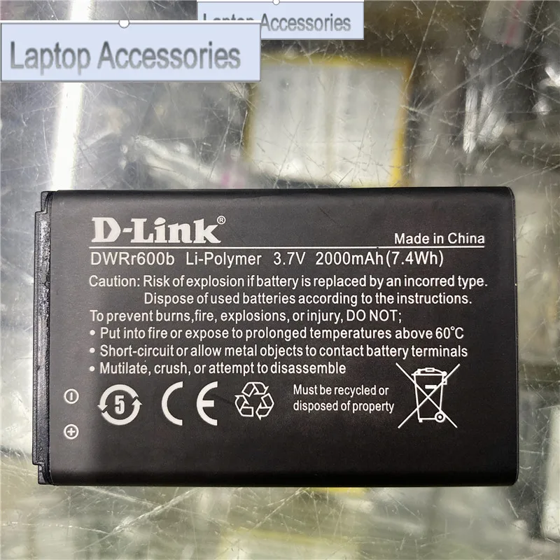 F HJ  YCOOLY for D-Link DWRr600b battery 2000mAh  production date High capacity With information tracking