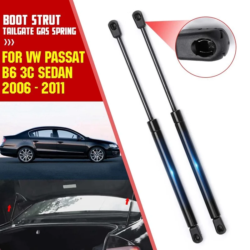 

2Pcs Boot Strut Bar Tailgate Gas Spring Lifter Support 3C5827550C For Passat B6 3C Sedan 2006-2011 3C5827550C