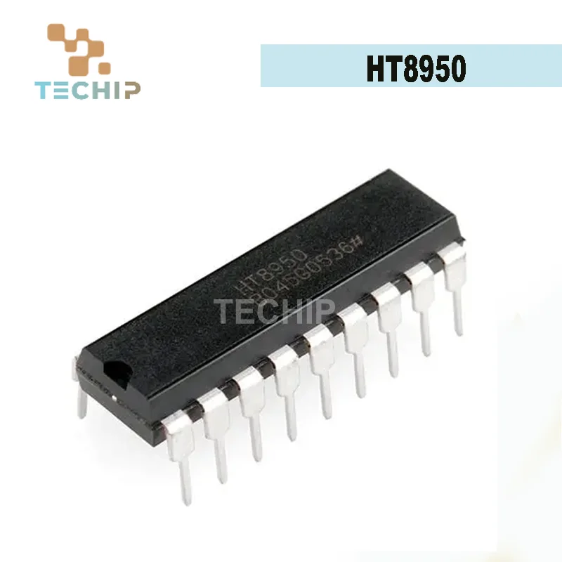 100% nuevo conjunto de chips original HT8950 DIP-18