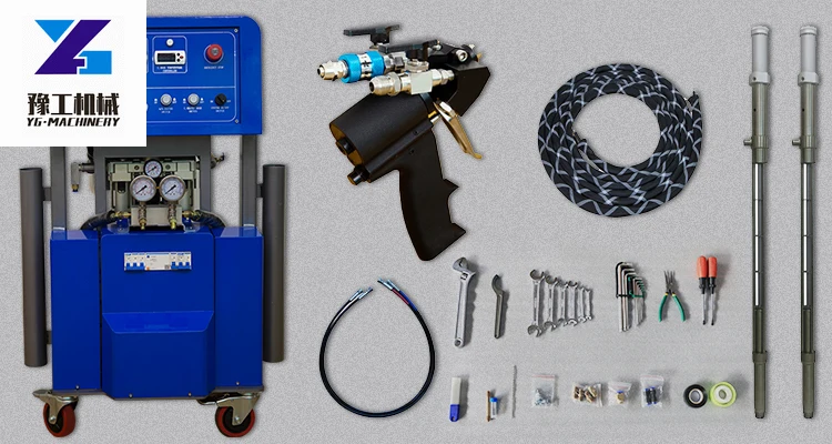 Reanin-K2000 Portable Two-component Pneumatic Polyurethane House Insulation Spray Machine