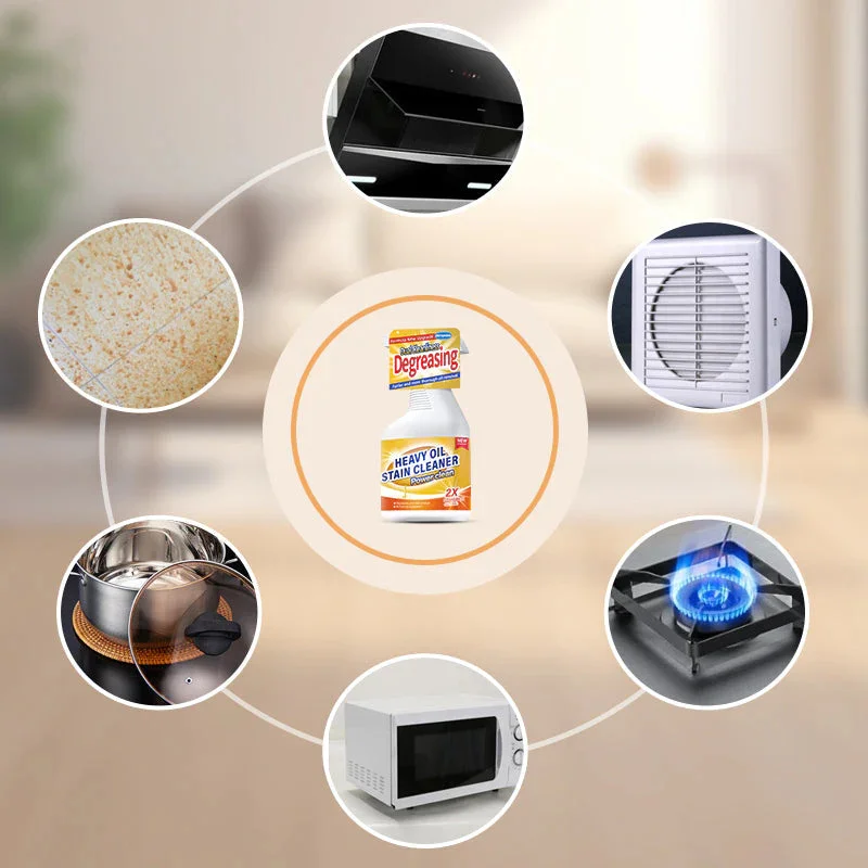 100 مللي المطبخ الثقيلة نظافة رذاذ جميع الأغراض دهني خزانة المطبخ الأنظف مرتب البقع رذاذ لأفران كونترتوب