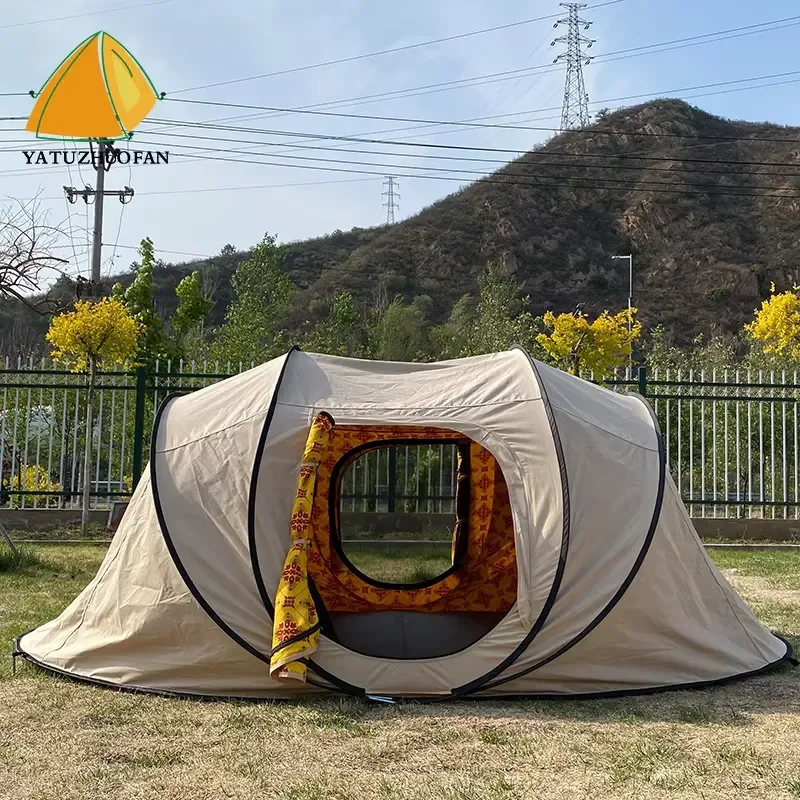 Hot Sale New Arrival High Quality Fully Automatic Quick-Open Tent With Hyperspace Support Waterproof Fabric Full-Feature