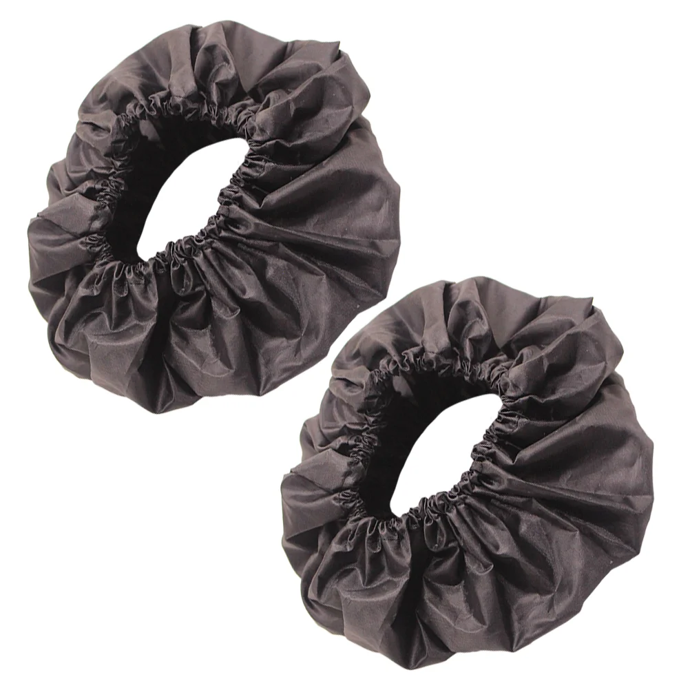 2 PCS Dustproof Wheel Cover Pushchair Stroller Wagon Tire Protector Covers Umbrella Car Wheelchair