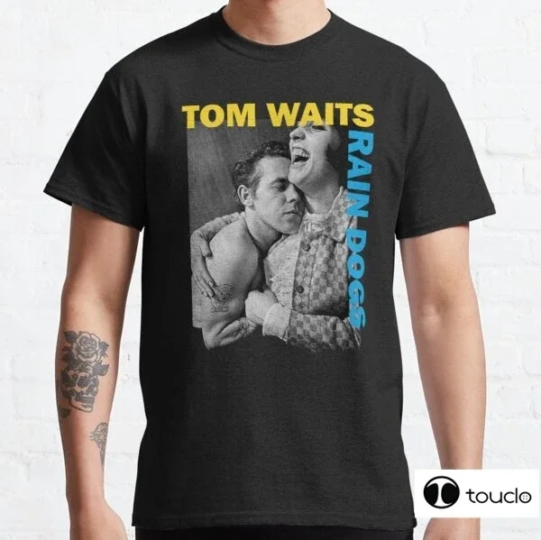 

Tom Waits Rain Dogs Shirt Sticker Poster Hoodie Mask Hot Sale Clown T Shirt Men/Women Printed Terror Fashion T-Shirts Cotton