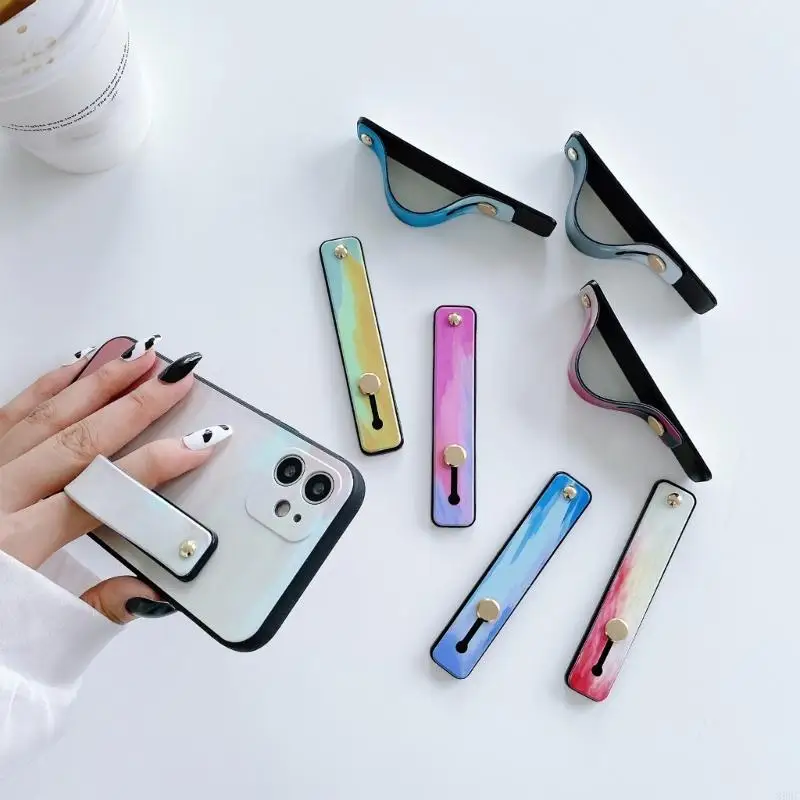 

Chinese Art Phone Sticker Stand Holder Stand Adjustable Grip With Landscape Design For Tablets Smartphones Secure Hold 896C