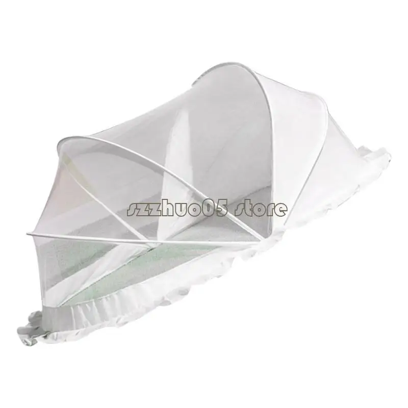 M3GE MESH NET Vouwbaar insecten Netvrije installatie Grote insecten Netting Tent Luifel Houd insectenbugs buiten