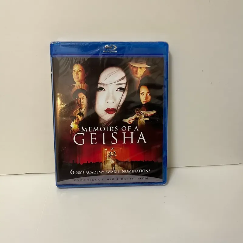Memoirs of a Geisha Blu-ray Brand New Unopened Please Communicate Delivery Details Before Order