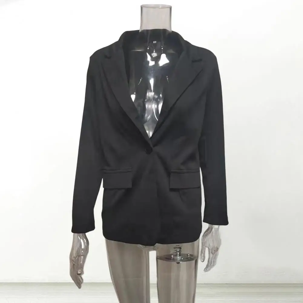 Women Outfit Set Elegant Women's Suit Set with Mid Length Cardigan High Waist Trousers Formal Commute Outfit for Ladies Stylish