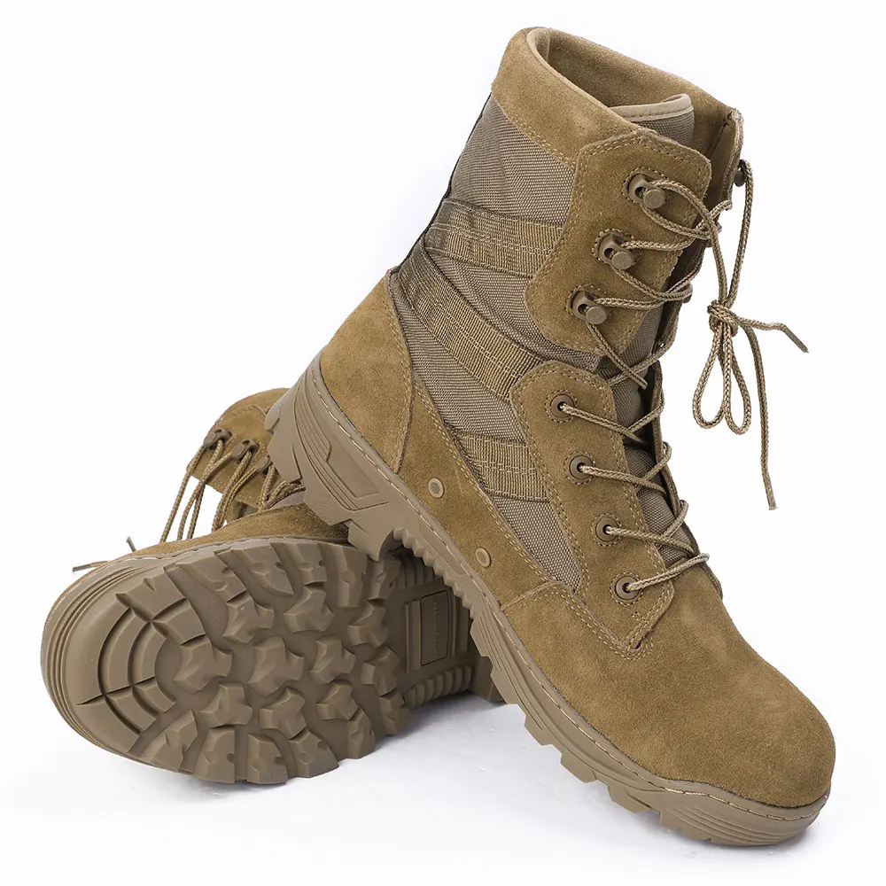 Imagem -02 - Emersongear-tactical Cascavel High Top Desert Boots Airsoft Caça Combate Camping ao ar Livre Caminhadas Treinamento Nylon 8