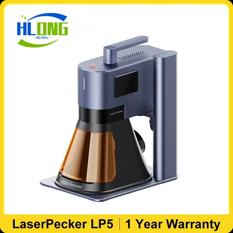 20w LP5 Laser Engraver Machine Portable Mini Printer CNC Dual Laser Multifunction Fiber Engraver Tools with 8K Bluetooth 5.0