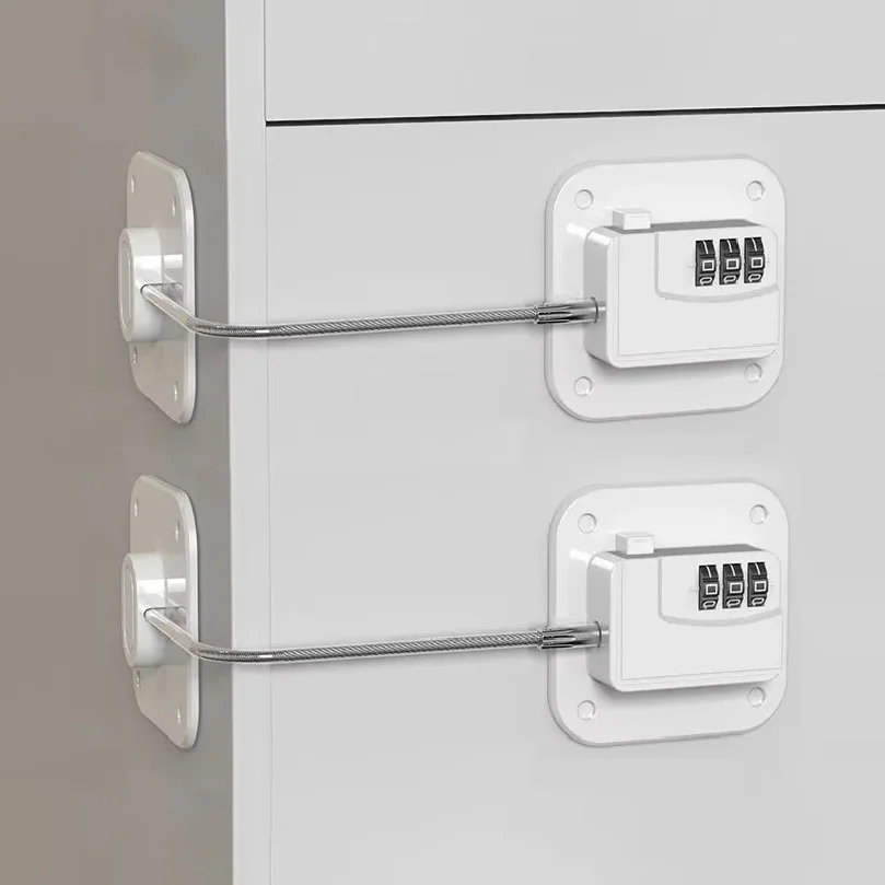 Baby Safety Password Lock Multi-Functional Door Window Kids Protection Locks Anti-Pinch Hand Drawer Refrigerator Cabinet Buckles