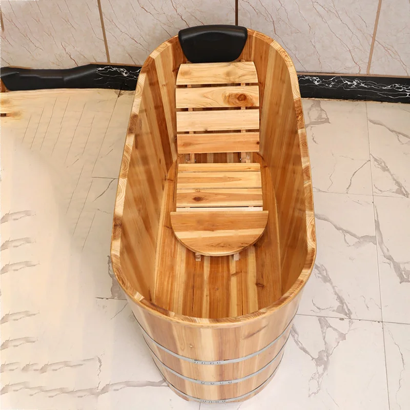 Ice Bath Tub Spa Professional Pedicure Outdoor Bathtub Adult Shower Adults Wooden Portable Toilet Dog Mobile Hot Outside Foot