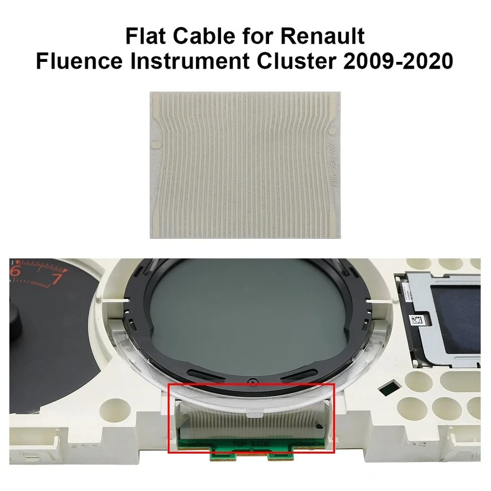 Cable Plano Pixel para el Panel de Instrumentos de Renault Fluence (2009-2020) / Megane 3 (2008-2016)