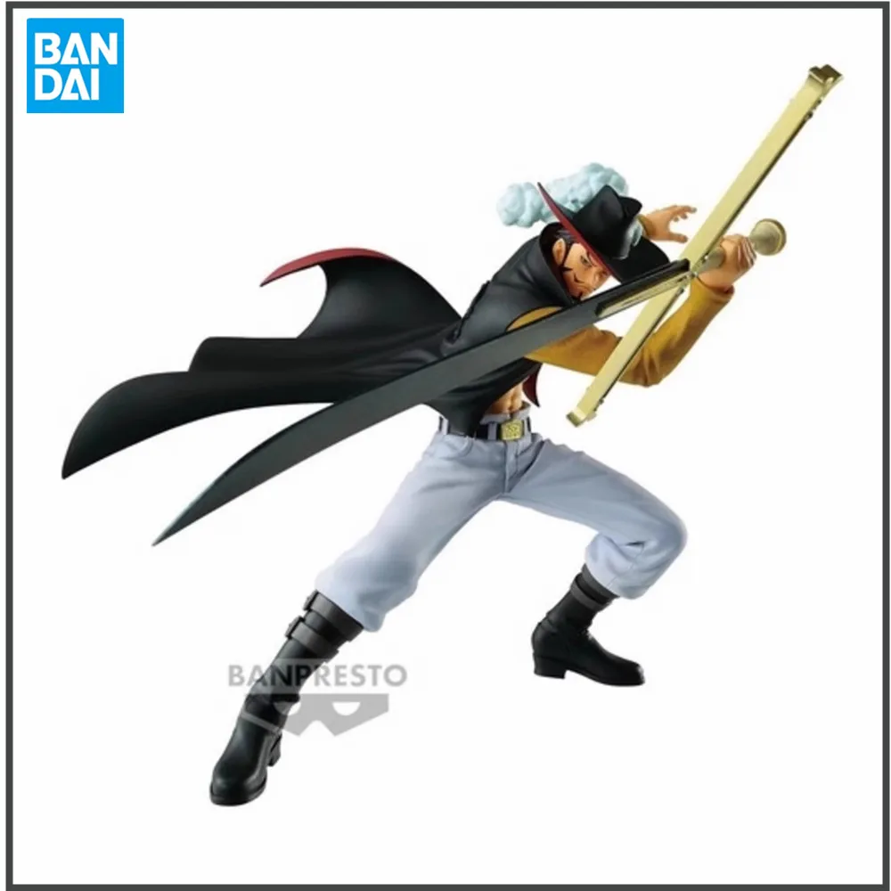 

In Stock Original Anime ONE PIECE BATTLE RECORD COLLECTION-DRACULE.MIHAWK Action Figure PVC Toys for Children Doll 13cm