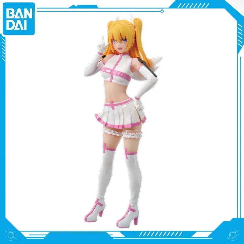 Bandai oryginalne Anime 2.5 wymiarowa pokusa Lillie pcv postać Cosplay scena ozdoba model figurki zabawka kolekcja prezentów