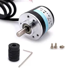 38S6G5-B-G24N Rotary Incremental Encoder connection 50/100/200/360/400/500/600P/R AB 2 Phase 5-24V DC Open collector output NPN