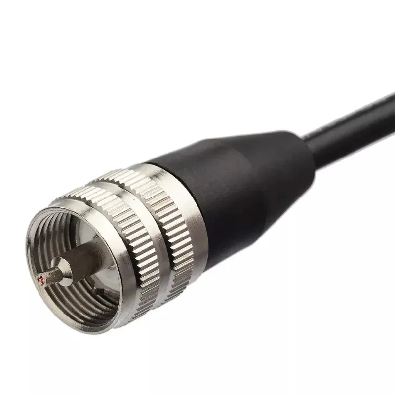 Car Mobile Radio Antenna NMO Mount Connector Lip Mount Fix Bracket UHF PL259 Male Connector for Vehicle Mobile Radio Ham Radio