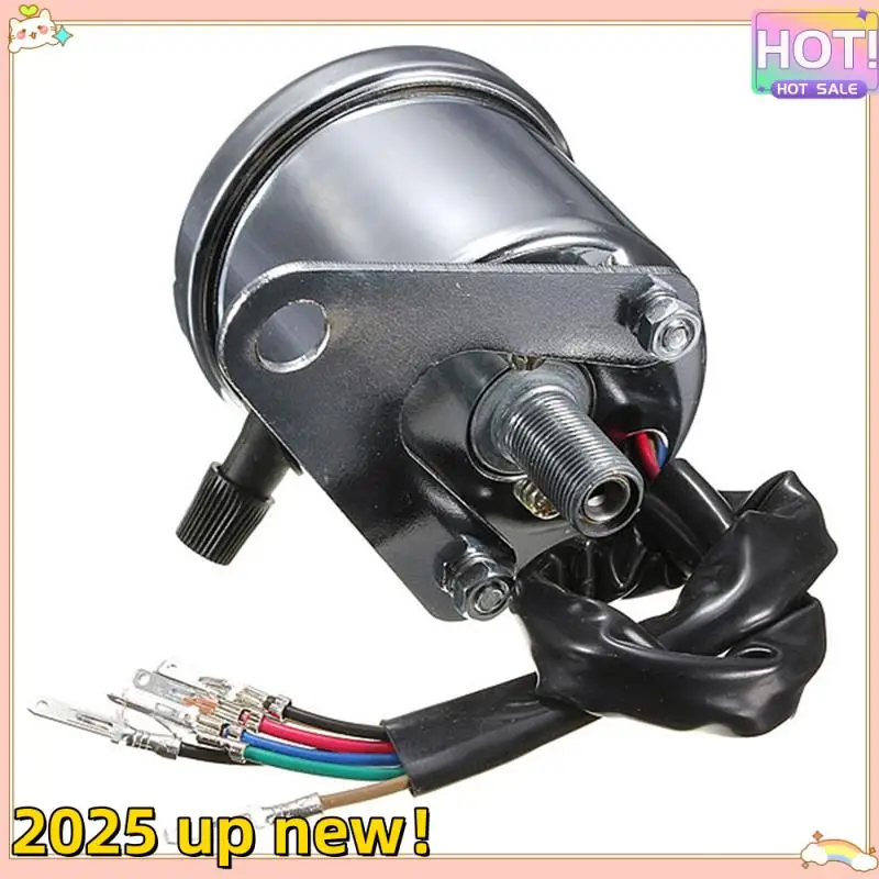 

Superior Quality-Motorcycle Universal 12V LCD Speedometer Odometer Gauge Dual Purpose With LED Signal Light Backlight Indicator