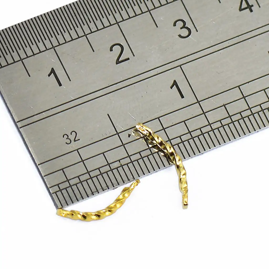 

Curved Bar Connector Jewelry DIY Making Charms Findings 100 Pcs