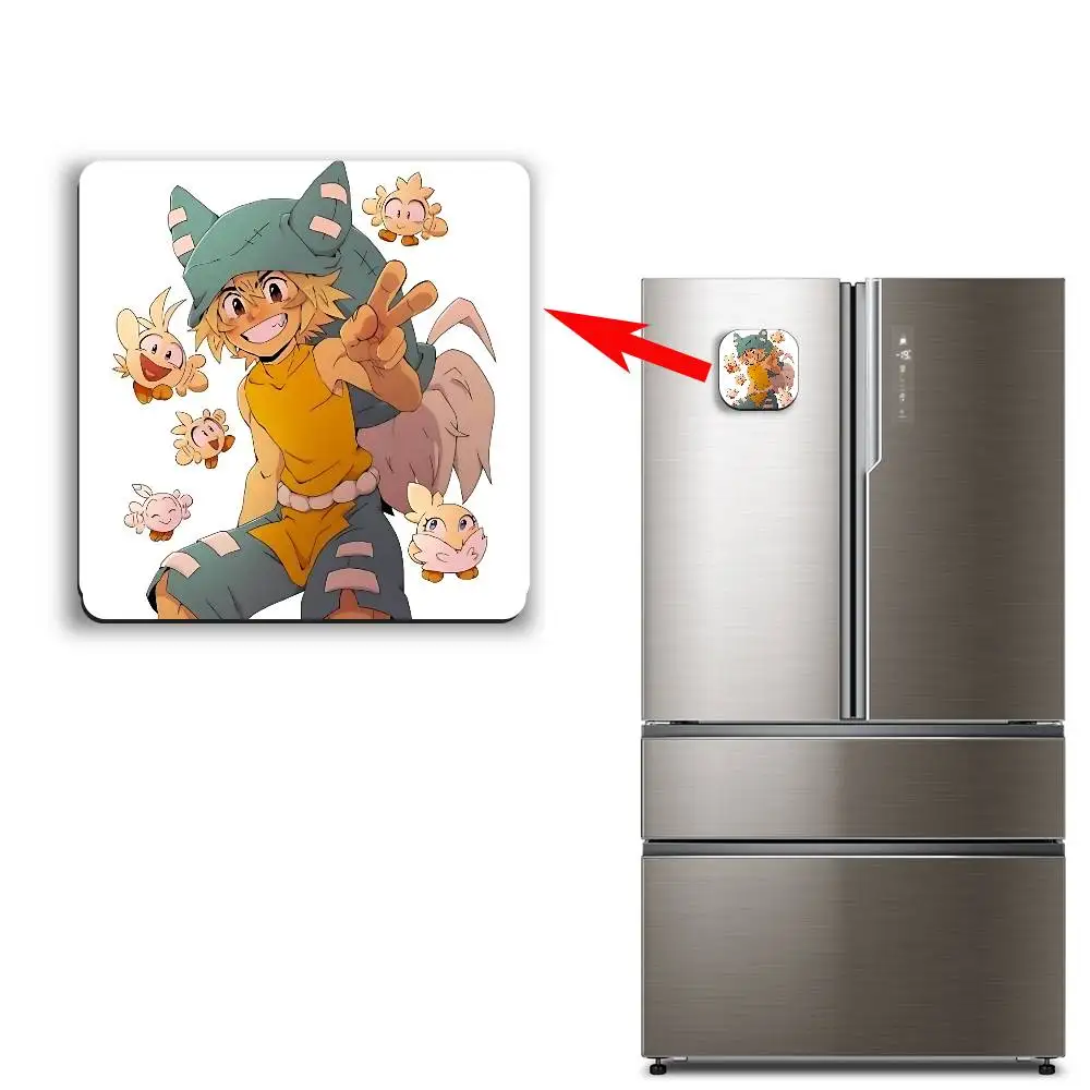 Eliatrope cool Yugo Wakfu Oropo Magnetic Fridge Magnets - No Falling Off, Fit for Refrigerators, All Metal Surfaces,Home Decor