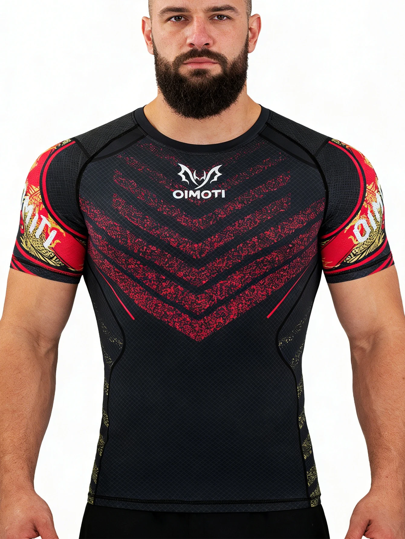 

Men's High-Elastic Breathable Casual Sports T-Shirt for Traveling Comfortable Loose Fit for Daily Wear And Sports