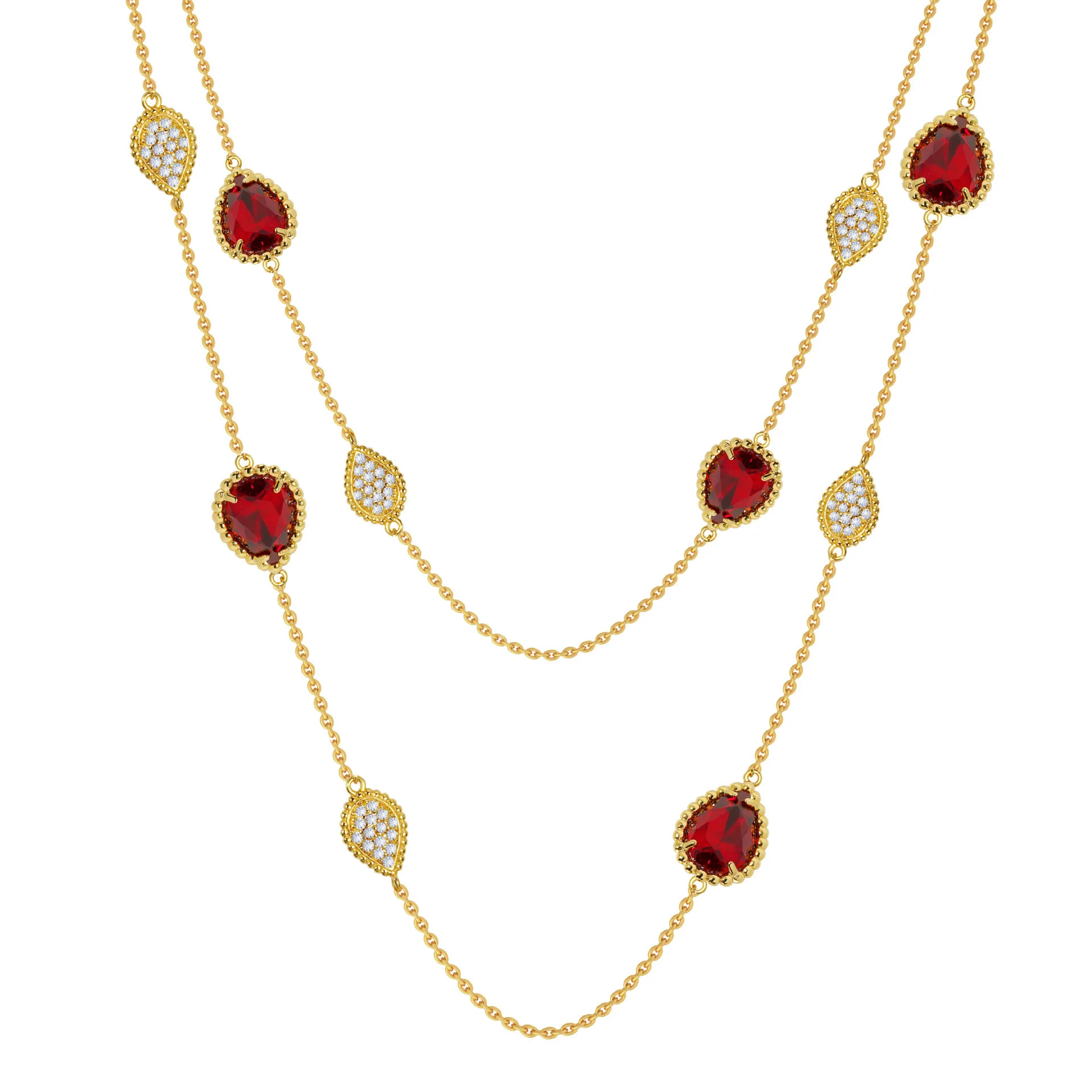 

Модная металлическая цепочка с бамбуковым узлом, оригинальный нишевый универсальный аксессуар, центральное украшение.