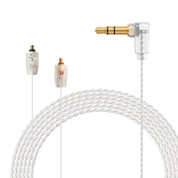 OKCSC Earphone Cable for MMCX A2DC ER4SR EXK1000 IE8 IE40 IE400 IPX T2 QDC 2 PIN TF10 ATH-IM Fitear Weston W40 IE300 3.5mm Plug