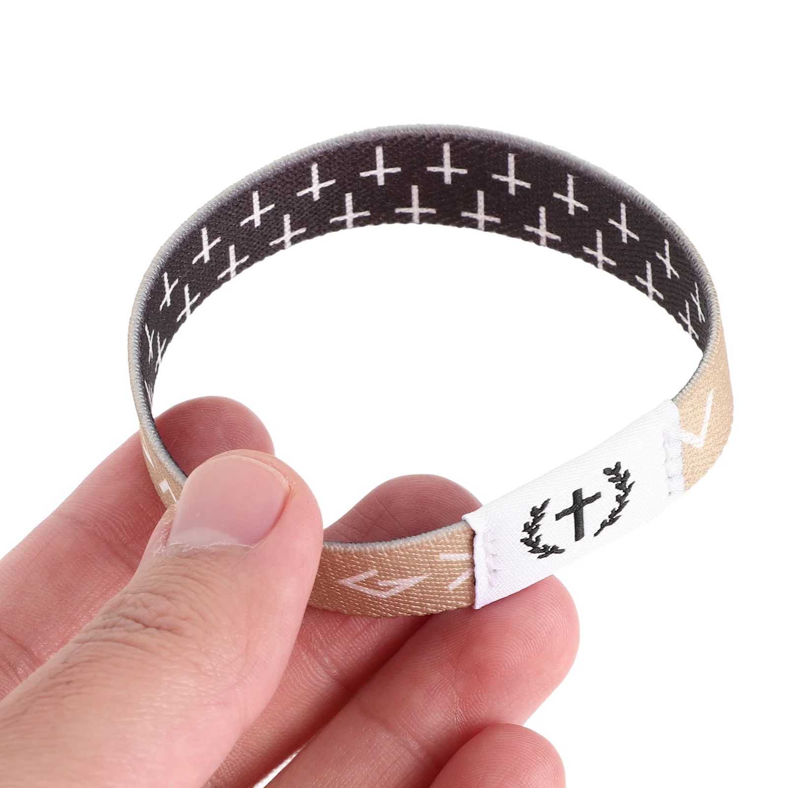 

2Pcs Bible Wristbands Christian Scripture Inspirational Motivational Elastic Bracelets for Men Women Unisex School Classroom