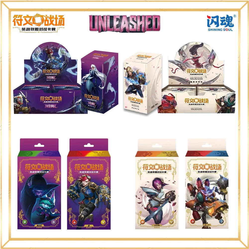 

League of Legends TCG Card Riftbound Vol.3 Unleashed Early Access Trading Collection Cards New Heroes Game Cards Surprise Gifts