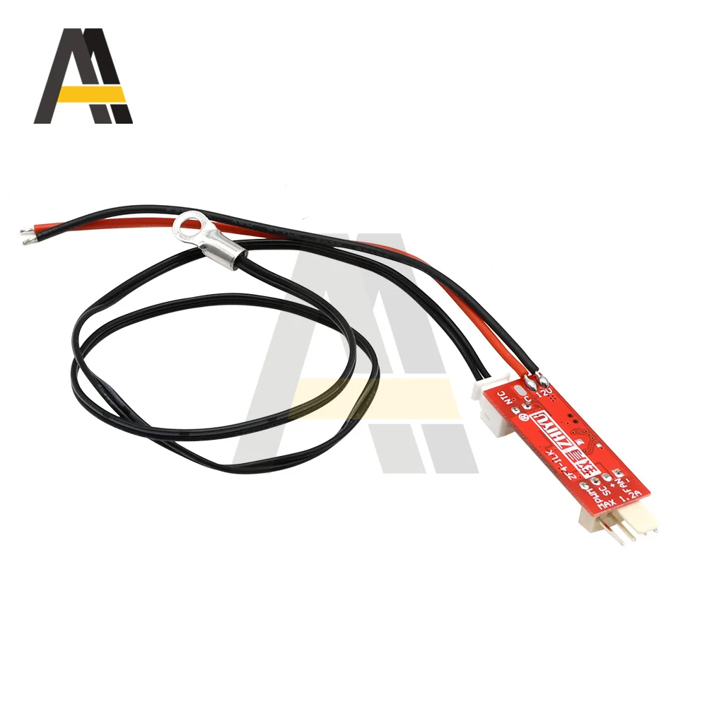 2-4 Wires DC 5V/12V PWM Fan Temperature Speed Controller Governor Switch Temperature Control Module with 10-40cm Probe