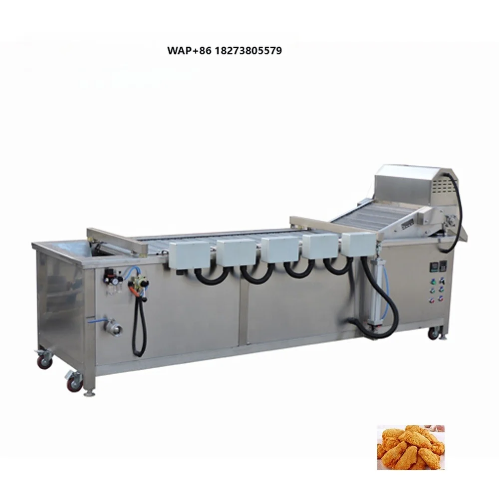 Large Volume Commercial Customized Automatic wings and Fries Fryer Machine