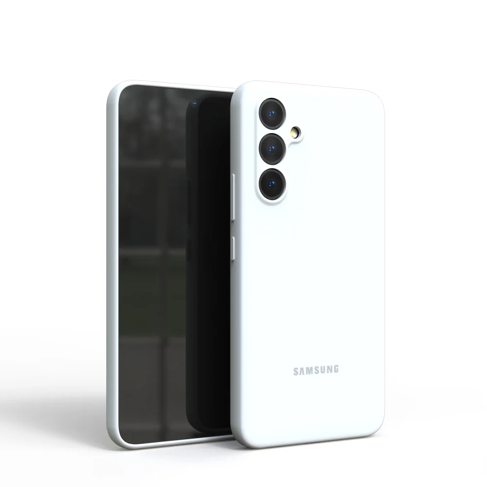 Für Samsung Galaxy S24 FE S24 Ultra Fall Seidige Silikon Abdeckung Soft-Touch Zurück Schutz Gehäuse Für S22 S23 FE PLUS S21 S20 S10
