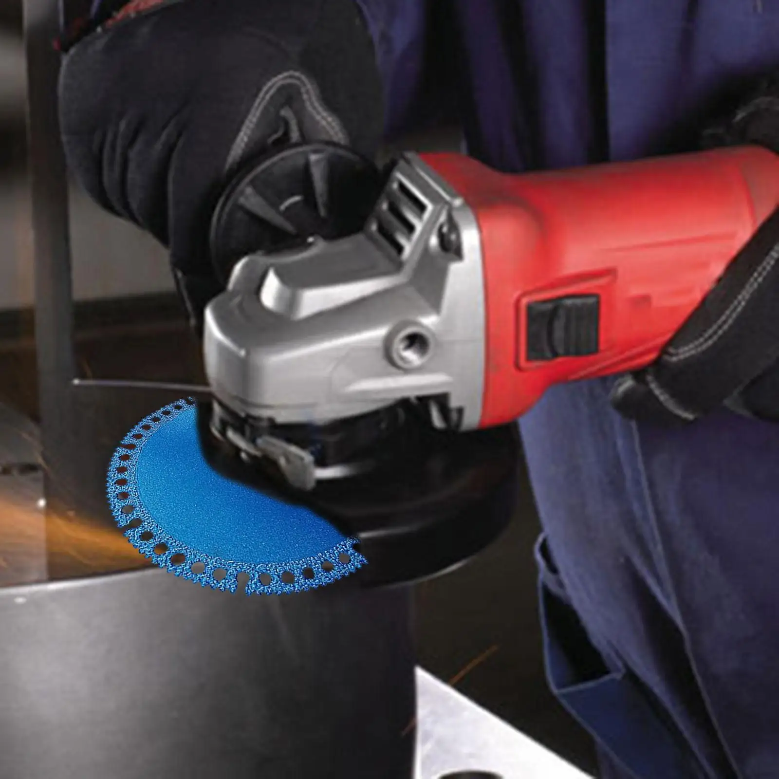 Angle Grinder substituição Saw Disc, Peças de resistência ao desgaste para Rock Slab e Pipes Tiles, 100mm