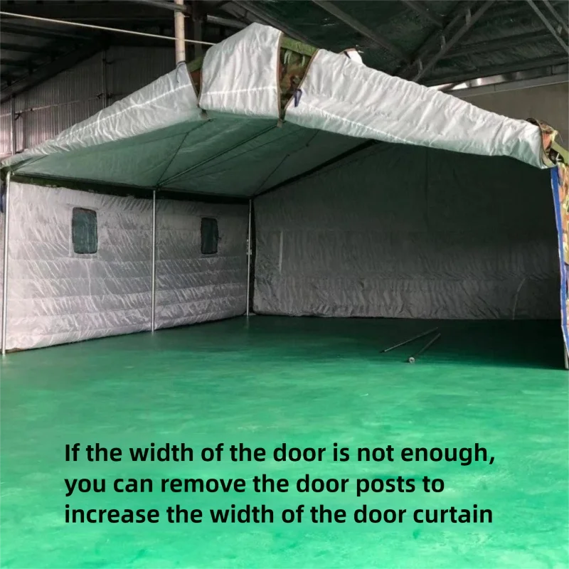Emergency Camp Tents  Waterproof  Suitable for Large Temporary Shelters on Construction Sites  Can Accommodate Multiple People