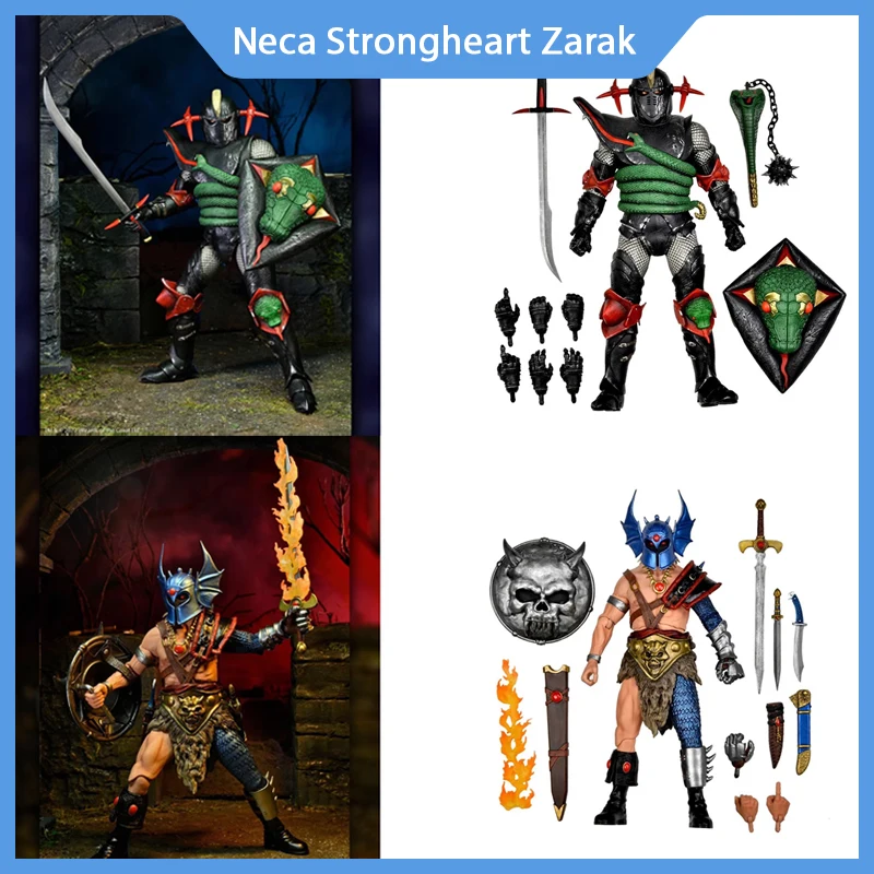 

Original Neca Strongheart Zarak Ultimate Grimsword Warduke Anime Action Figure Statue Collection Model Toys Doll Birthday Gifts